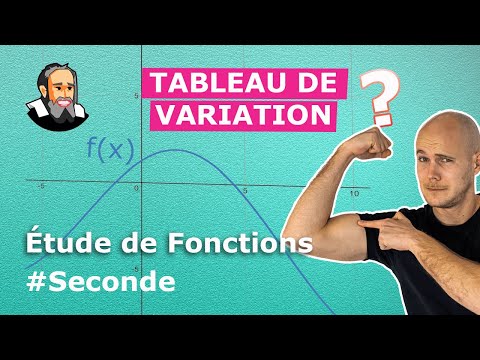 Dresser le TABLEAU de VARIATION d'une Courbe - Exercice Corrigé - Seconde