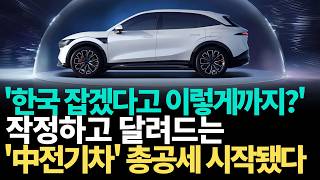 "한국 잡겠다고 이렇게까지?" 작정하고 달려드는 중국 전기차 총공세 시작됐다 ( 지커 , 지커 7X, 지커 9X , BYD , 샤오펑 )