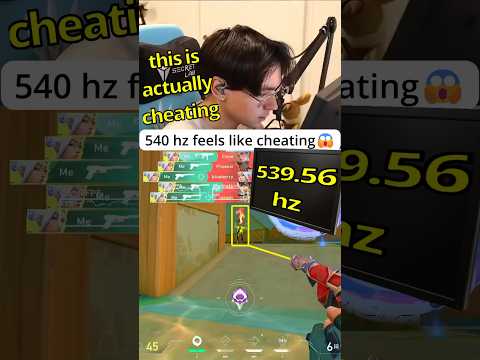 540 Гц — конкурентное преимущество. #TenZ