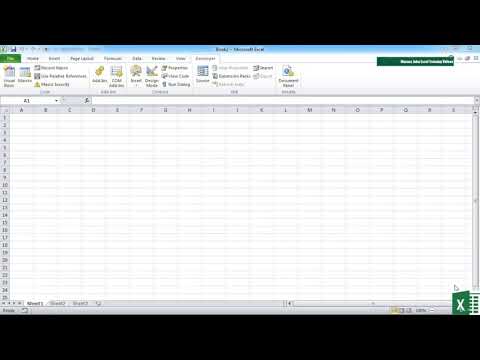 30. How To Create An Event || VBA Tutorial || Lecture || Microsoft Excel ||