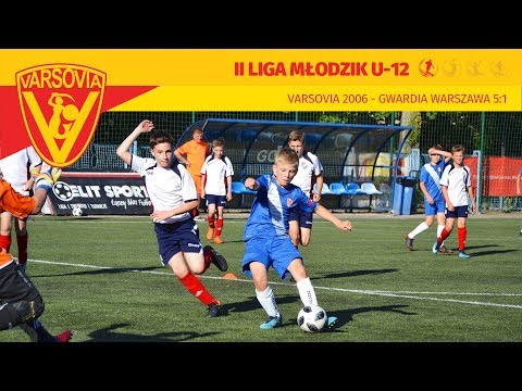VARSOVIA 2006 - GWARDIA WARSZAWA 5:1 - II LIGA MŁODZIK U-12
