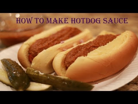 The Best Hot Dog Sauce Recipe