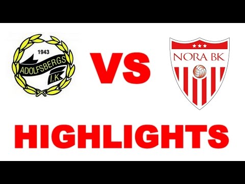 Highlights: Adolfsbergs IK - Nora BK | Träningsmatch 2017 HERRLAGET