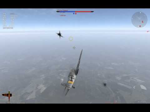 War Thunder: Magic_Cannons :1 vs 2 FuFu vs NAT0