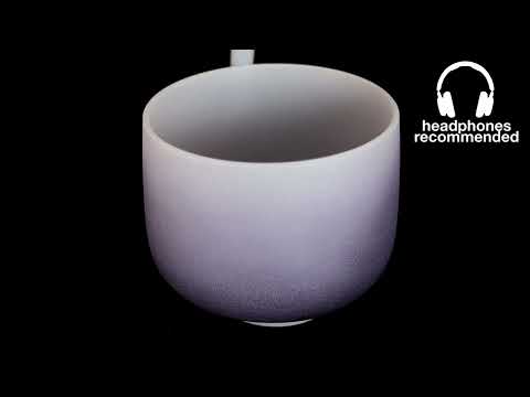 Meinl 9" Brow Chakra Crystal Bowl - Dark Blue - A | Unlimited Singing Bowls