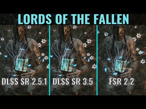 Lords of the Fallen - DLSS SR 3.5 vs FSR 2.2 vs DLSS 2.5.1 - 1440p - RTX 3070