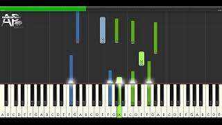 Can't Pretend - Tom Odell | Adelina Piano synthesia tutorial