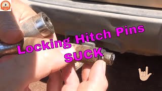 Remove Trailer Hitch Lock Without Key, Lost Key