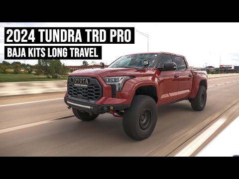 2024 Toyota Tundra TRD-PRO Baja Kits Long Travel Suspension