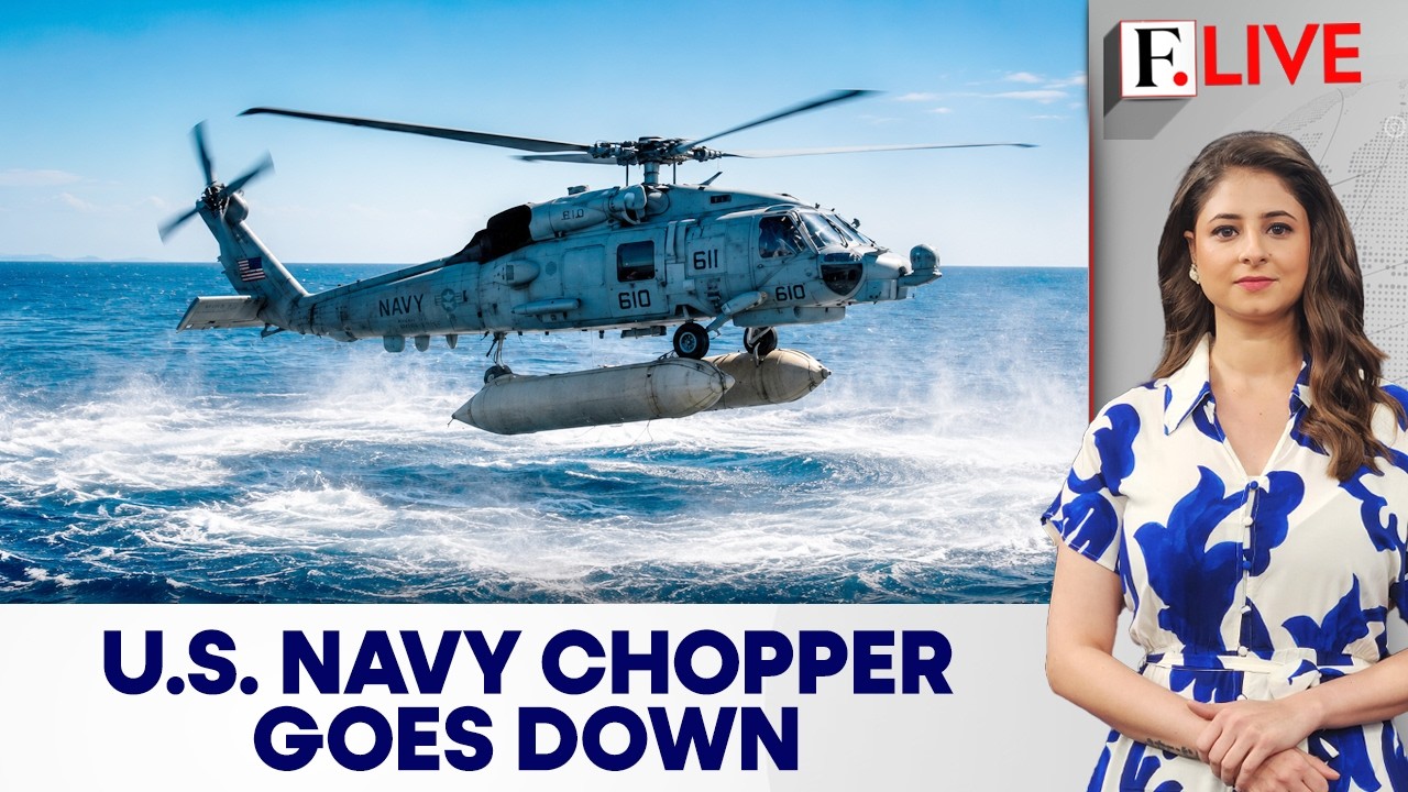 What Caused the US Navy Helicopter Crash in the Arabian Sea? | US-Iran Conflict | Firstpost Live