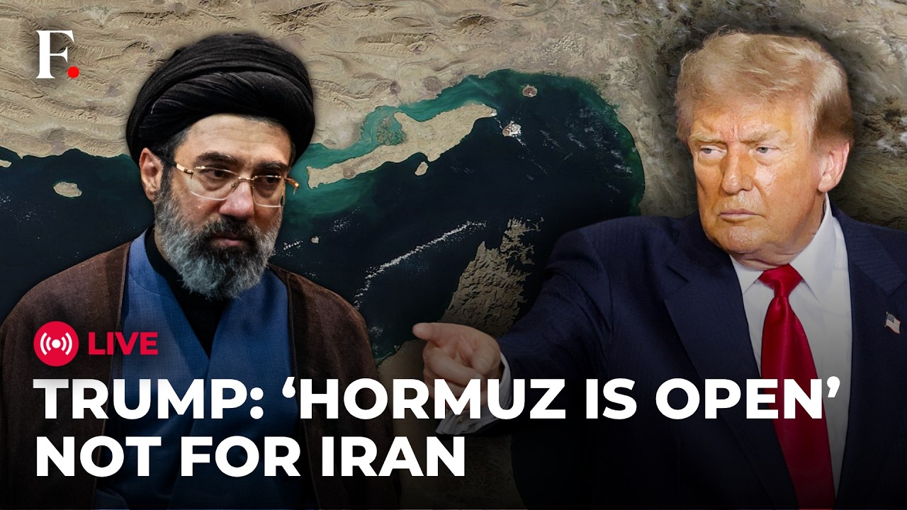 TRUMP LIVE: US President Trump Said Strait of Hormuz is Open For All, Except Iran | US Iran War