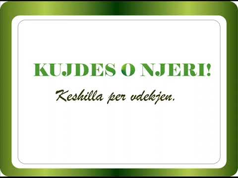 Kujdes o Njeri - Keshilla per Vdekjen