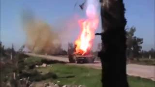 Syria War: Destroyer , Fatal , Deadly explosions of tanks in Syria [HD]
