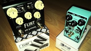 Video thumbnail for Mr Black Deluxe Plus Vs Strymon Flint - Demo And Review by Tri Pedal Reviews