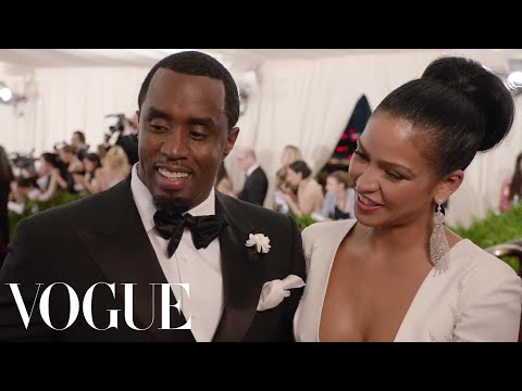 Diddy and Cassie at the Met Gala 2015 | China: Through the Looking Glass
