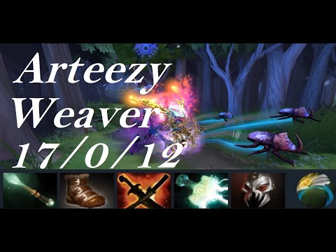Arteezy Weaver - once clockwerk gets closer, he dies - beastcoast vs EG Full Game1-Dota2- Birmingham