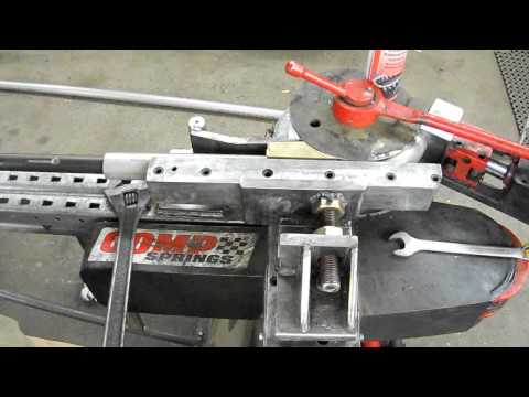 homemade tube bender mandrel bending 304ss