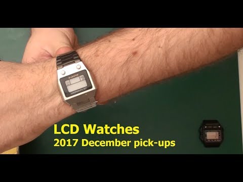 December digital watches pick-ups - VintageDigitalWatches Ep 37