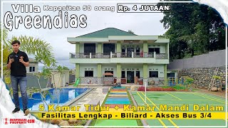 Download lagu 50 People Vacation at Villa Greendias Cisarua! Beautiful Pool & Views 😱 3/4 Buses mp3