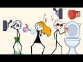 Toilet Time Peeing Game With Obstacles All Levels 1 100 Gameplay Walkthrough