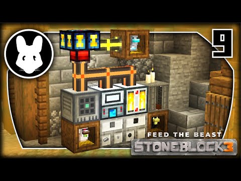 09 Let's Play StoneBlock 3 - Steel, Tar, Creosote, & Drills!