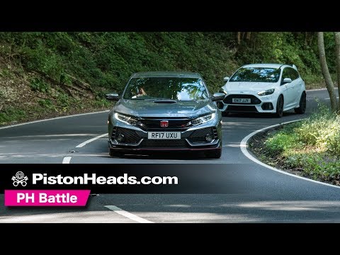 Ford Focus RS Mountune vs Honda Civic Type R | Round 2!