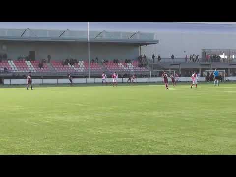 17 feb 2019 UVV 1 - Zwaluwen Utrecht 1 com 5-1 3e Doelpunt Bishoy, assist Jesse (3-0)