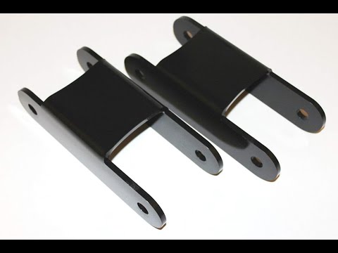 Chevy Colorado 4x4 Rear Suspension Shackles
