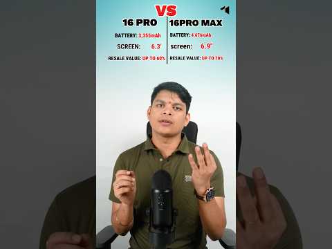 Iphone 16 Pro Vs 16 Promax