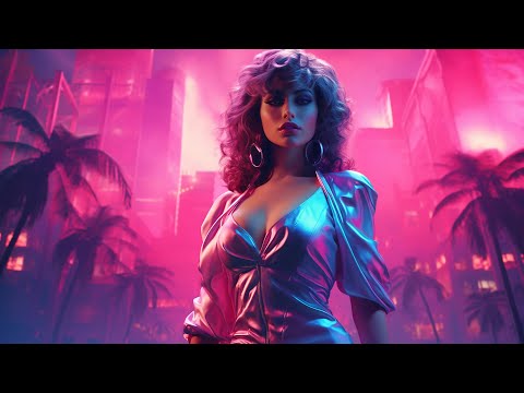 Late City Night | 80's Synthwave Music | Synthpop Chillwave ~ Cyberpunk Electro Arcade Mix