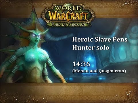 WoW: TBC Classic – HC SP Hunter solo (14:36) (Mennu and Quagmirran)