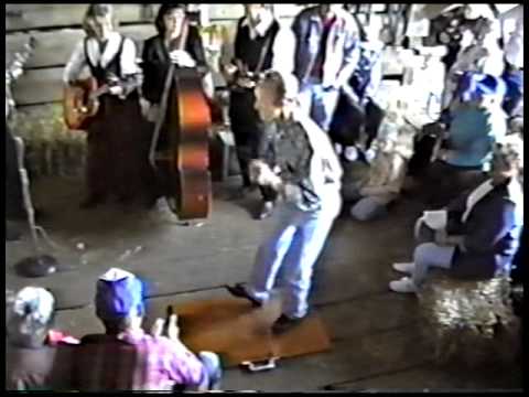Thomas Maupin dancing  to  Terry Pierce and the Summertown Bluegrass Reunion Band -"Lost Indian"