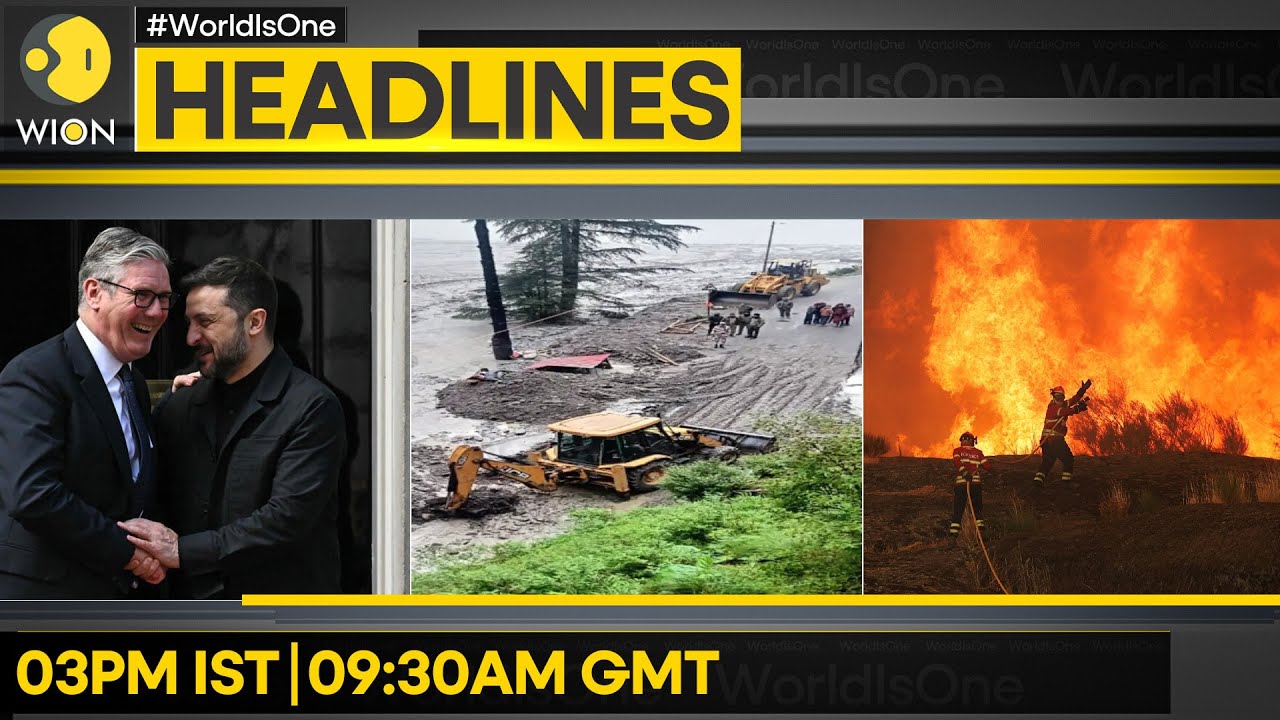 Cloudburst in J&K: 10 Feared Dead | Kyiv Drones Spark Fires in Moscow | WION Headlines