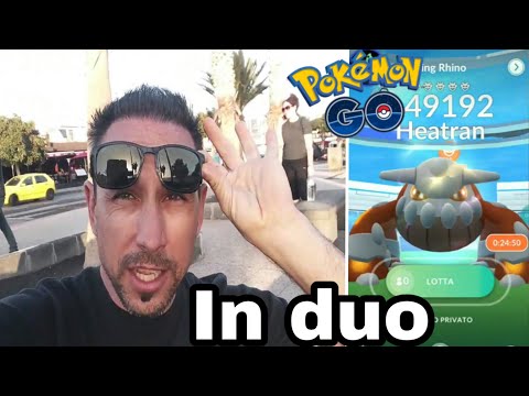 Raid Leggendario di Heatran (shiny) in duo: Pokémon Go Ita