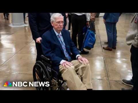 Paramedics responded to a ‘cardiac arrest’ at Mitch McConnell’s home on day of hospitalization