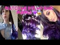OMG I Dyed My Hair Purple At Home! DIY *No bleach* OMG I Dyed My Hair Purple At Home! DIY *No bleach*