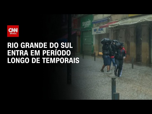 RS deve enfrentar sequência de temporais ao longo da semana; veja previsão | CNN PRIME TIME