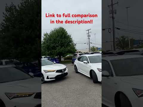 2024 Integra 6MT vs. Integra Type-S | Full Video up Now! #integra #shortsfeed #shorts #shortvideo