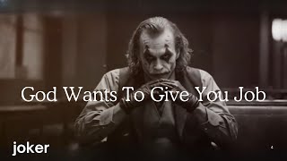 Don't Miss What God Is Saying _ You Have One Day || Joker Motivation