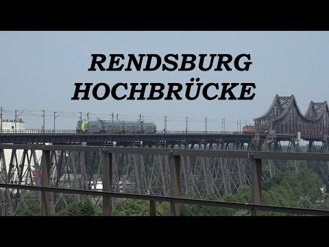 Züge in Deutschland - Rendburger Hochbrücke