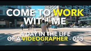 COME TO WORK WITH ME - 005 - A Bird Pooped on My Bag!