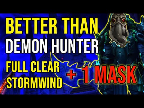1 MASK FULL CLEAR - Horrific Vision of Stormwind - MASK OF THE LONG NIGHT - Unholy DK 8.3 Guide