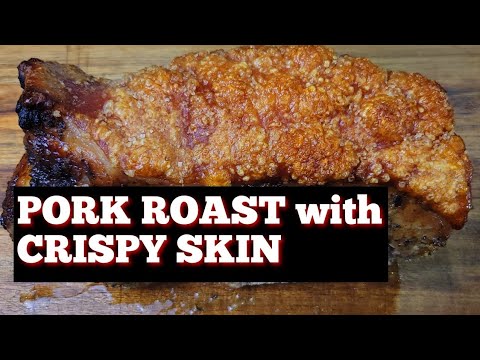 Roasted Pork with Crispy Skin