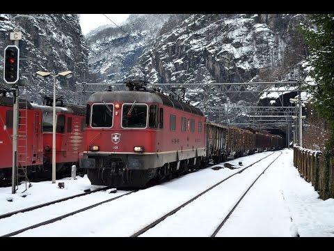 Traffico e neve sulla Ferrovia del Sempione (4/4)