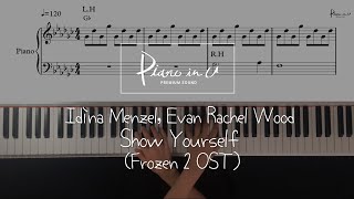 Show Yourself _겨울왕국 2 (Frozen 2 OST) Idina Menzel, Evan Rachel Wood/Piano cover/Sheet