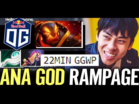 🔥 ANA Ember Sprit RAMPAGE — GOD IS REALLY BACK 100% Legit Hero 22min GGWP Dota 2 Pro