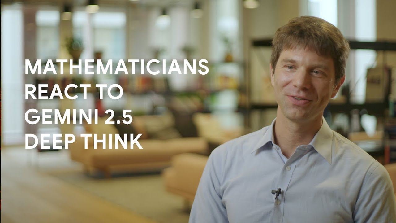 Solving years-old math problems with Gemini 2.5 Deep Think - YouTube