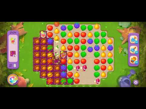 Gardenscapes Level 2434 [Super Hard Level] #androidgameplay #tranding #gardenscapesgame #viral #game