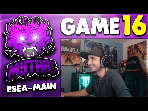 LAST GAME BEFORE PLAYOFFS - MYTHIC MATCH #16 (Summit1g's POV)