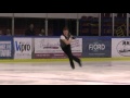 6 Michel TSIBA NED SP Junior Men  ISU WDT 2016 Gdansk